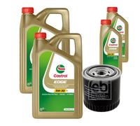 FEBI BILSTEIN Filtro Olio 12L CASTROL EDGE 5W-30 Per Mazda Tribute EP 3.0 V6 24V