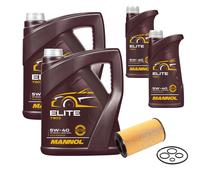 FEBI BILSTEIN Filtro Olio 12L MANNOL Elite 5W-40 Per Mercedes-Benz E-Class W211