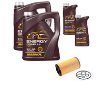 FEBI BILSTEIN Filtro Olio 12L MANNOL Energy Combi LL 5W-30 Per Mercedes-Benz