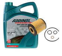 FEBI BILSTEIN Filtro Olio 5L ADDINOL GIGA LIGHT MV 0530 LL Per BMW 3er Compact