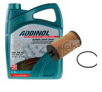 FEBI BILSTEIN Filtro Olio 5L ADDINOL SUPER LIGHT 0540 Per Opel Corsa C 1.2