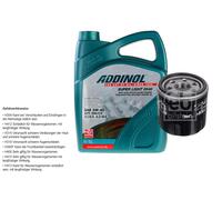 FEBI BILSTEIN Filtro Olio 5L ADDINOL SUPER LIGHT 0540 Per Renault Twingo II