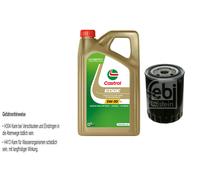 FEBI BILSTEIN Filtro Olio 5L Castrol EDGE Titanium FST 5W-30 LL Per VW Sharan