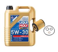 Febi BILSTEIN Filtro Olio 5L Liqui Moly 5W30 Longlife3 per BMW 3er Compatto E46