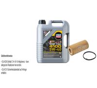 Febi BILSTEIN Filtro Olio 5L Liqui Moly Top Tec 4100 5W-40 per Audi Tt 8J3 2.0
