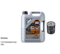 FEBI BILSTEIN Filtro Olio 5L Liqui Moly Top Tec 4200 5W-30 Per Suzuki Jimny