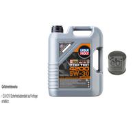 FEBI BILSTEIN Filtro Olio 5L Liqui Moly Top Tec 4200 5W-30 Per Suzuki Vitara LY