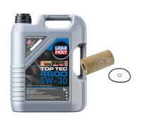 Febi BILSTEIN Filtro Olio 5L Liqui Moly Top Tec 4600 5W-30 per BMW 3er Tour E46