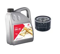 FEBI BILSTEIN Filtro Olio 5L Longlife 5W-30 Per Nissan Note E11 NE11 1.5 dCi