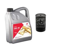 FEBI BILSTEIN Filtro Olio 5L Longlife 5W-30 Per VW Golf VI 5K1 1.6 1J1 2.0 1K1