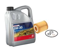 Febi BILSTEIN Filtro Olio 5L Longlife Plus 5W-30 per BMW 3er Compatto E46 316 Ti