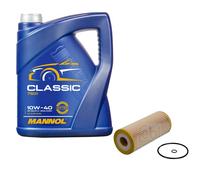 FEBI BILSTEIN Filtro Olio 5L MANNOL Classic 10W-40 Per VW Golf IV 1J1 1.9 TDI