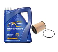 FEBI BILSTEIN Filtro Olio 5L MANNOL Defender 10W-40 Per VW Golf III 1H1 2.8 VR6