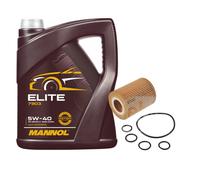 FEBI BILSTEIN Filtro Olio 5L MANNOL Elite 5W-40 Per Opel Zafira B A05 1.7 CDTi
