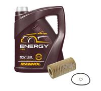 FEBI BILSTEIN Filtro Olio 5L MANNOL Energy 5W-30 Per BMW 3er Touring E46 320d