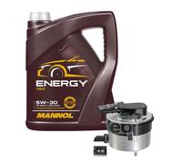 FEBI BILSTEIN Filtro Olio 5L MANNOL Energy 5W-30 Per Opel Mokka/Mokka X