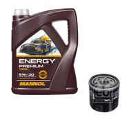 Febi BILSTEIN Filtro Olio 5L mannol Energy Premium 5W-30 per Renault Twingo II