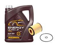 FEBI BILSTEIN Filtro Olio 5L MANNOL Energy Ultra JP 5W-20 Per Ford Mondeo III