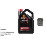 FEBI BILSTEIN Filtro Olio 5L Motul 8100 X-Clean+ 5W30 Per Suzuki Swift IV FZ NZ