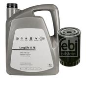 FEBI BILSTEIN Filtro Olio 5L VW 0W30 Longlife III FE Per Golf IV Cabriolet