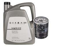 FEBI BILSTEIN Filtro Olio 5L VW 0W30 Longlife III FE Per Taro