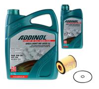 FEBI BILSTEIN Filtro Olio 6L ADDINOL GIGA LIGHT MV 0530 LL Per Mazda 6 Hatchback