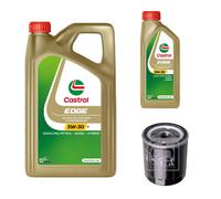 FEBI BILSTEIN Filtro Olio 6L CASTROL EDGE 5W-30 Per Lancia Y 840A 1.2 Lybra