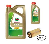 FEBI BILSTEIN Filtro Olio 6L CASTROL EDGE 5W-30 Per Mercedes-Benz C-Class