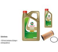 FEBI BILSTEIN Filtro Olio 6L CASTROL EDGE 5W-30 Per Nissan Qashqai +2 I J10