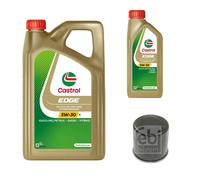 FEBI BILSTEIN Filtro Olio 6L CASTROL EDGE 5W-30 Per Suzuki Vitara LY 1.4 T
