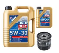 FEBI BILSTEIN Filtro Olio 6L Liqui Moly 5W30 Longlife3 Per Dacia Duster Lodgy JS