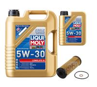 Febi BILSTEIN Filtro Olio 6L Liqui Moly 5W30 Longlife3 per Mercedes-Benz