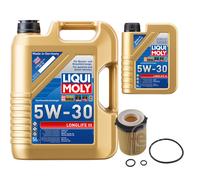 FEBI BILSTEIN Filtro Olio 6L Liqui Moly 5W30 Longlife3 Per Mercedes-Benz B-Class