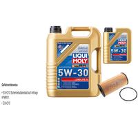 FEBI BILSTEIN Filtro Olio 6L Liqui Moly 5W30 Longlife3 Per Nissan Qashqai +2 I