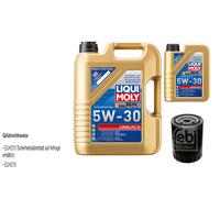 FEBI BILSTEIN Filtro Olio 6L Liqui Moly 5W30 Longlife3 Per VW Transporter IV