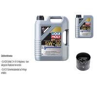 Febi BILSTEIN Filtro Olio 6L Liqui Moly Special Tec F 5W-30 per Nissan NP300
