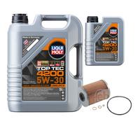 Febi BILSTEIN Filtro Olio 6L Liqui Moly Top Tec 4200 5W-30 per BMW Z3 Roadster