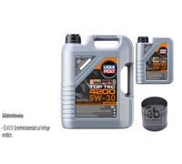 FEBI BILSTEIN Filtro Olio 6L Liqui Moly Top Tec 4200 5W-30 Per Peugeot Boxer