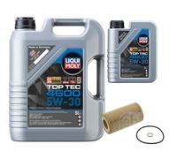 Febi BILSTEIN Filtro Olio 6L Liqui Moly Top Tec 4600 5W-30 per BMW 3er Tour E46