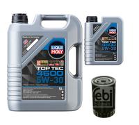 FEBI BILSTEIN Filtro Olio 6L Liqui Moly Top Tec 4600 5W-30 Per VW Golf IV