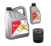 FEBI BILSTEIN Filtro Olio 6L Longlife 5W-30 Per Citroën Jumpy U6U 2.0 HDi 110