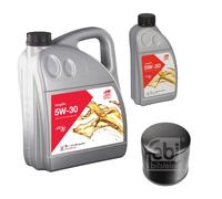 FEBI BILSTEIN Filtro Olio 6L Longlife 5W-30 Per Toyota Corolla Verso ZER_ ZZE_