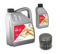 FEBI BILSTEIN Filtro Olio 6L Longlife 5W-30 Per VW UP 121 122 BL1 BL2 1.0 Polo