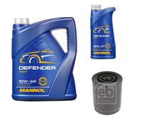 Febi BILSTEIN Filtro Olio 6L mannol Defender 10W-40 per Renault Master II Kasten