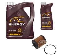 FEBI BILSTEIN Filtro Olio 6L MANNOL Energy 5W-30 Per Opel Zafira A F75_ 2.2 16V