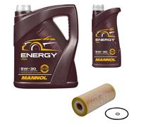 FEBI BILSTEIN Filtro Olio 6L MANNOL Energy 5W-30 Per VW Golf IV 1J1 1.9 TDI