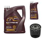 FEBI BILSTEIN Filtro Olio 6L MANNOL Extreme 5W-40 Per Alfa Romeo Spider 939 3.2
