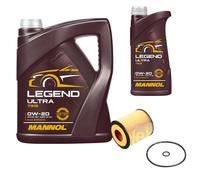 FEBI BILSTEIN Filtro Olio 6L MANNOL Legend Ultra 0W-20 Per Mazda 6 Kombi GH 2.5