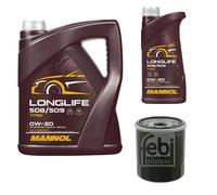 FEBI BILSTEIN Filtro Olio 6L MANNOL Longlife 508/509 0W-20 Per Lexus UX _AA1_