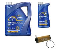 FEBI BILSTEIN Filtro Olio 6L MANNOL Special Plus 10W-30 Per Audi Allroad 4BH C5
